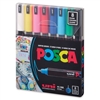 POSCA ACRYLIC PAINT MARKER PC-1MR EXTRA FINE METAL TIP SET8 BASIC COLORS PXPC1MR8SET