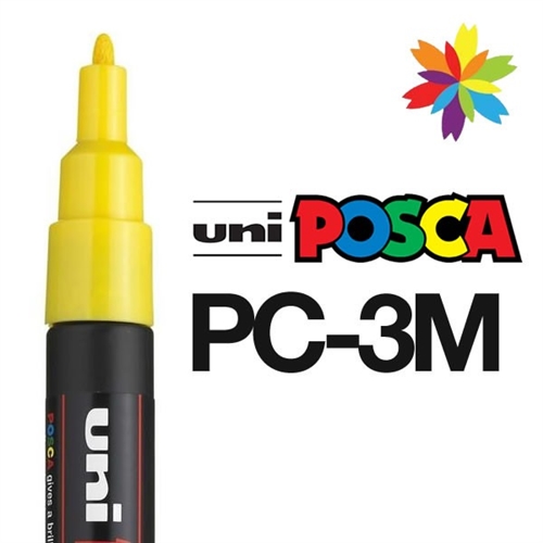 Posca Permanent Specialty Marker, Fine Bullet Tip, Assorted Colors,16-pack