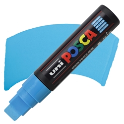 ACRYLIC MARKER POSCA PC-17K EXTRA BROAD LIGHT BLUE PX364190000