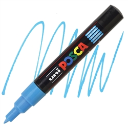 ACRYLIC MARKER POSCA PC-1M EXTRA FINE LIGHT BLUE PX17830000