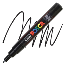 ACRYLIC MARKER POSCA PC-1M EXTRA FINE BLACK PX17897000