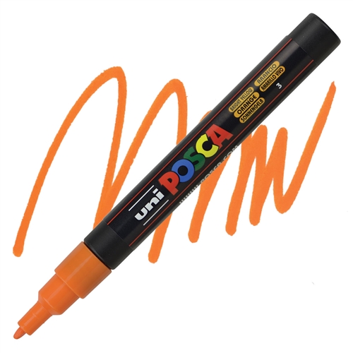 UNI Chalk Marker 8 mm., Yellow XL