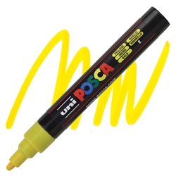 ACRYLIC MARKER POSCA PC-5M MEDIUM YELLOW PX152645000