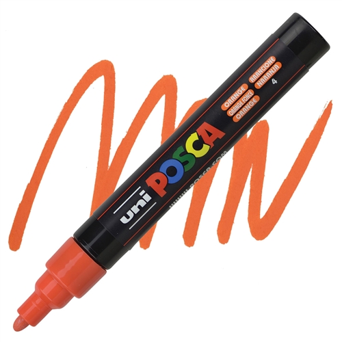 POSCA - PC1M Extra-Fine - Orange Foncé (Orange) - Marqueur Acrylique