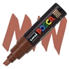 ACRYLIC MARKER POSCA PC-8K BROAD CHISEL BROWN PX148916000