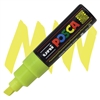 ACRYLIC MARKER POSCA PC-8K BROAD CHISEL FLUORESCENT YELLOW  PX107557000