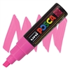 ACRYLIC MARKER POSCA PC-8K BROAD CHISEL FLUORESCENT PINK PX107581000