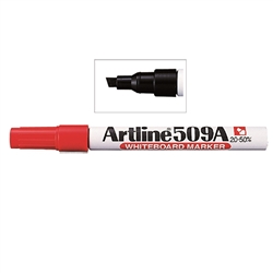 MARKER WHITEBOARD ARTLINE 509 RED CHISEL EK-509R