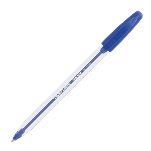50x Blue Papermate InkJoy Medium Nib Ballpoint Pens Biro Office Stationery