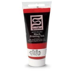 BLOCK PRINT INK 37ml RED WATERSOLUBLE 003401