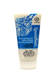 BLOCK PRINT INK 37ml WHITE WATERSOLUBLE 003403