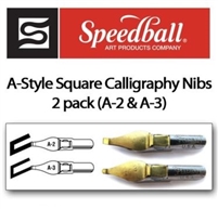 CALLIGRAPHY NIB SET A2/A3 SQUARE 2PK 31003