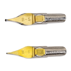 CALLIGRAPHY NIB SET B5/B6 ROUND 2PK 031016