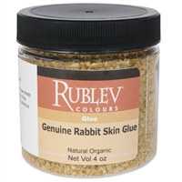 RUBLEV GENUINE RABBIT SKIN GLUE 4 onz (113 grams) 08987-1124