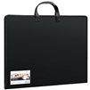 DELI ART PORTFOLIO BLACK PLASTIC 13.8x17.3 inches (35x44cm) 72706