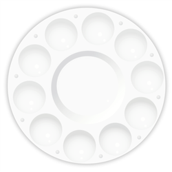PALETTE 10 HOLE ROUND MOTARRO MP145-6