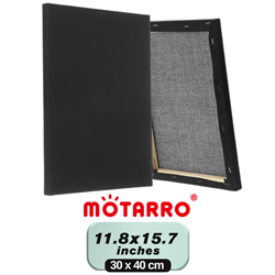 CANVAS MOTARRO BLACK 11.8x15.8 inches-30x40cm-MP164-2