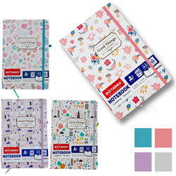 MOTARRO HARDBOUND LINE RULED A5 NOTEBOOK-Sold Individually- 11039