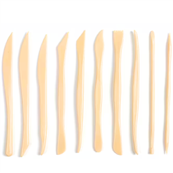 PLASTIC MODELING CLAY TOOL SET 10 MOTARRO 11298-MP216