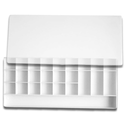PLASTIC PALETTE with LID 25 HOLES for WATERCOLOR & GOUACHE-20030211