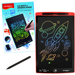 LCD WRITE & DRAWING BOARD 12 inch Multi-color KR973332