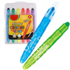 KEYROAD SET 6 NEON SILKY CRAYON WATERSOLUBLE KR972941