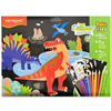 KEYROAD FOIL & NEON DRAWING SET DINOSAURS KR973012