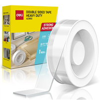 ACRYLIC DOUBLE SIDED NANO TAPE 2cm x 1mt DELI JL520