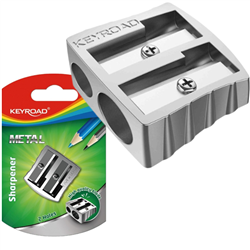 KEYROAD SHARPENER ALUMINIUM 2-HOLE KR971683