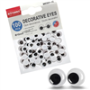 WIGGLE EYES 10mm SET 100 pcs MOTARRO ME027-10