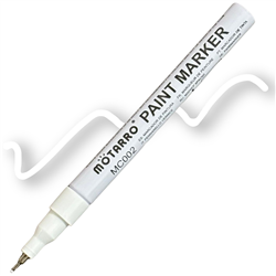 PAINT MARKER MOTARRO OIL EXTRA-FINE WHITE 0.7mm 11053