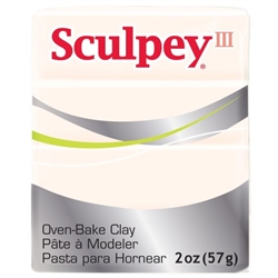 SCULPEY III  TRANSLUCENT  POLYMER CLAY 2 onz- 57 grams SY010-disc