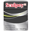 SCULPEY III  BLACK  POLYMER CLAY 2 onz- 57 grams SY042-disc