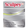 SCULPEY III  SILVER  POLYMER CLAY 2 onz- 57 grams SY3021130-disc