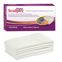 SCULPEY ORIGINAL 1LB PACK WHITE SYS01