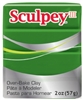 SCULPEY III  LEAF GREEN  POLYMER CLAY 2 onz- 57 grams SY322-disc