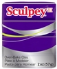 SCULPEY III  PURPLE  POLYMER CLAY 2 onz- 57 grams SY513-disc