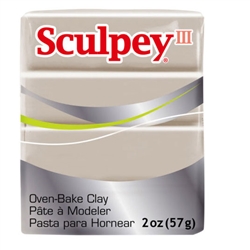 SCULPEY III  ELEPHANT GRAY 2 onz POLYMER CLAY 2 onz- 57 grams SY1645-disc