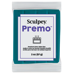 PREMO 2 onz TEAL - SCULPEY CLAY 5021