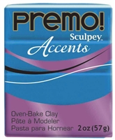 PREMO 2 onz PEACOCK PEARL METALLIC-SCULPEY CLAY SYP5038