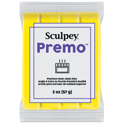 PREMO 2 onz ZINC YELLOW HUE - SCULPEY CLAY SYPE025072