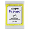 PREMO 2 onz FLOURESCENT YELLOW - SCULPEY CLAY SYPE025600