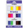 PREMO SET 12  POLYMER CLAY 1 onz- 28.33grams 33920-1012