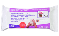SCULPEY MODEL AIR CLAY 2.2lb - WHITE SYAD2222