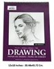 DRAWING PAD RICHESON 12x18 inches 30 sheets 75LB SPIRAL 100246