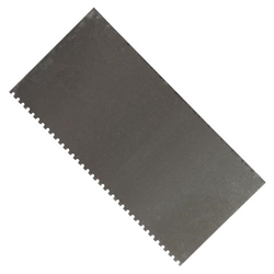 TOOL SCRAPPER RECT TOOTH EDGE 210409