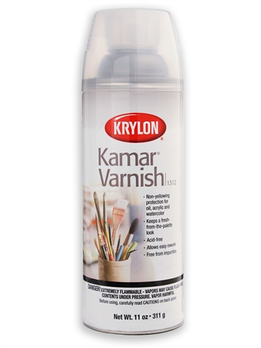 Liquitex Soluvar Gloss Varnish (aerosol spray)
