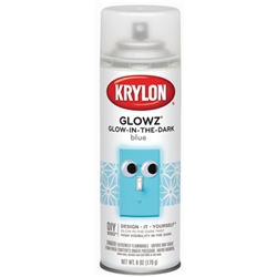 SPRAY GLOW IN THE DARK BLUE 6oz KR3153-DISC