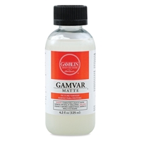 GAMVAR OIL & ACRYLIC MATTE VARNISH 4.2 ONZ GAMBLIN GB10704