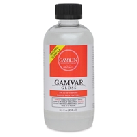 GAMVAR OIL & ACRYLIC GLOSS VARNISH 8.5 ONZ GAMBLIN GB10058